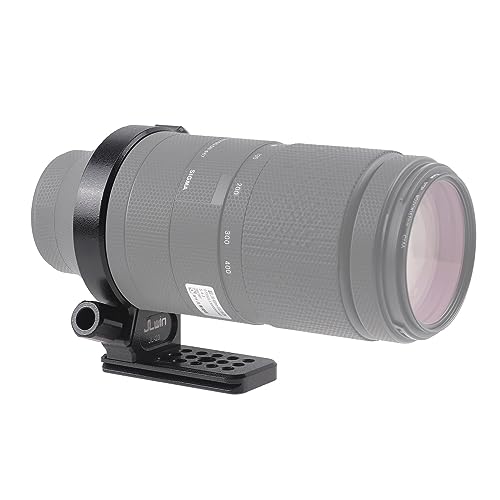 FOTGA Abrazadera de trípode de metal compatible con Sigma 100-400 mm F5-6.3 DG DN OS para objetivo Sony E-Mount, para Sigma 105 mm f/1.4 DG HSM Art (EF/FX/FE/L-Mount), con placa de liberación rápida - imagen 7