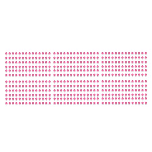 Image of Comet Busters Round Velvet Bindi for Women (BF-1) (LightPink-2mm)(Pack of 10)