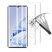 Produktbild Shalwinn [2 Stück] Schutzfolie Kompatibel mit Xiaomi Mi Note 10/Note 10 pro/Note 10 lite, 9H Härte Panzerglas, Ultra-dünn HD Panzerglasfolie, Anti-Kratzen Anti-Fingerabdruck Displayschutzfolie