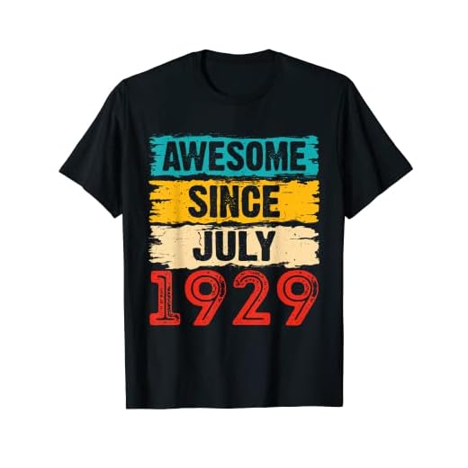 Regalos de 94 años impresionantes desde julio de 1929 94 cumpleaños Camiseta