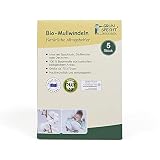 GRÜNSPECHT Naturprodukte 692-00 Bio-Mullwindeln, Weiß, 300 g