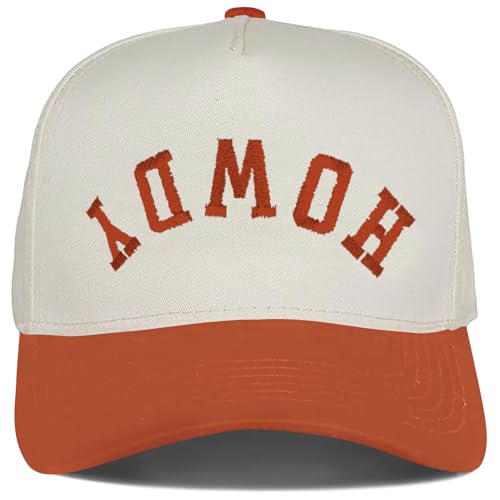 Howdy Funny Trucker Hats Women Vintage Adjustable Baseball Cap Embroidery Fashion Trucker Hat