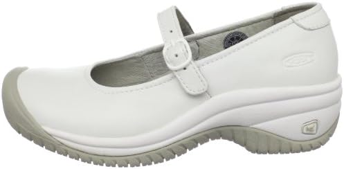 KEEN Utility Women's PTC Mary Jane 2 Flat Food Service Shoe, White/White, 5 Medium US | Image 6