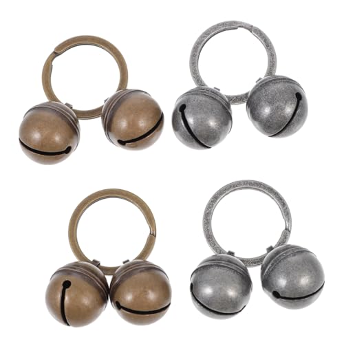 BESTonZON Kupferglocken Halsbandschmuck 4er Set