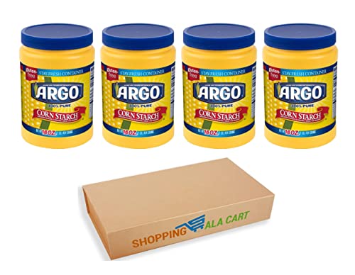 SHOPPING ALA CART Bubble Protection Guaranteed with Argo Corn Starch - STAY FRESH CONTAINER 16 Oz - Pack of 4