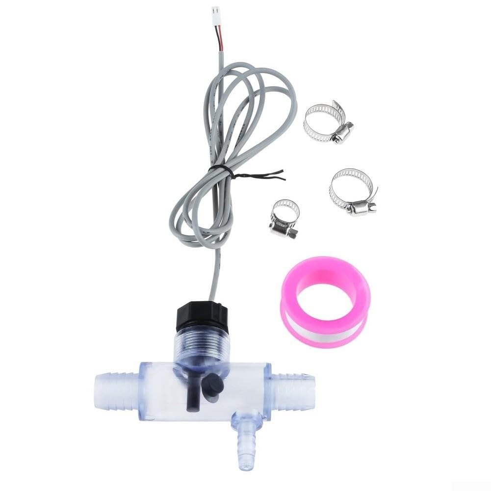 Interruptor de Flujo de Agua para Bañera de Masaje Sensor de Caudal 24V Plástico al Agua Caliente Frío Repuesto Kit Completo(2560-040)