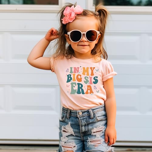 in My Big Sis Era Shirt for Girls Trendy Groovy Big Sister Butterfly Tee2