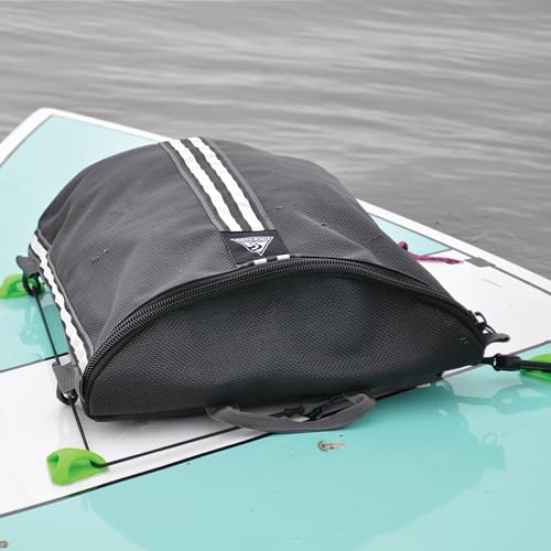 Seattle Sports Vinyl Coated Mesh Deck Bag para SUPs y Kayaks, Negro miniatura 2