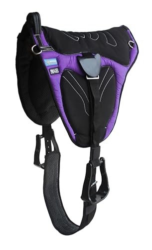 CHALLENGER Horse Western Trail Neoprene Padded Anti-Slip Bareback Purple Saddle Pad 39203PR