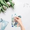 GORGECRAFT 4Pcs 16cm Sea Turtle Window Decal Ocean Creatures Animal Coral Seaweed Bubble Glass Sliding Door Sticker Static Clings Vinyl Alert Bedroom Bathroom Anti-Collision Decals for Home Decor #2