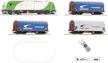 5190001 z21 Start Kit numérique : locomotive diesel ER 20 du SETG avec train de marchandises