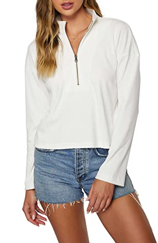 O'NEILL Camiseta de manga larga para mujer, color blanco miniatura 2