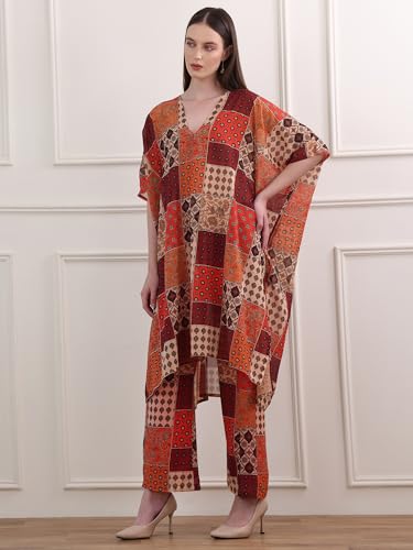 Image of PURVAJA Women's Maxi Co-Ords (Razy-019-020)