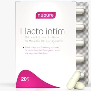 Nupure Lacto Intim Milchsäurebakterien 20 Kapseln