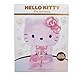 Jazwares Hello Kitty and Friends, 50th Anniversary 8-inch Hello Kitty Plush with 50th Anniversary Teddy Bear - 5 Decades of Friendship - Officially Licensed Sanrio Product from