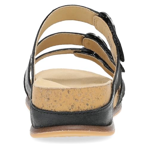 Image of Dansko Campbell Slip-On Wedge Sandal for Women -Low Profile Wedge with Arch Support, Adjustable Fit for Walking Comfort