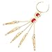 Produktbild Gwxevce 1pc Frauen Mädchen Bauchtanz Tanzen Finger Indian Thai Finger Golden Jewelry