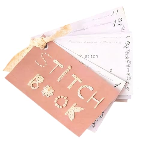 Creative Mini Sewing Book, Sewing Book 6x3 Inch DIY Creative