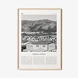 Chula Vista Print Black and White, Chula Vista Wall Art, Chula Vista Poster, Chula Vista Photo, Chula Vista Wall Décor, California, USA