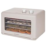 [東京Deco] フードドライヤー 食品乾燥機 野菜乾燥機 ジャーキーメーカー 4段 大容量 [温風循環構造/温度調節/タイマー機能] 野菜/果物/お肉 乾燥機 ドライフルーツ ドライフード 無添加 家庭用 食品乾燥機 専用レシピ・日本語説明書付き ヘルシーフードドライヤーDX d000