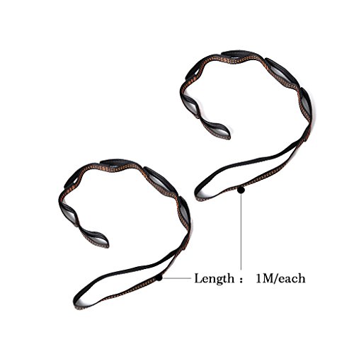 seveni Daisy Chain Extensions Straps Yoga Extender Strap Rope for Aerial Yoga Hammock Swing Set of 2pcs