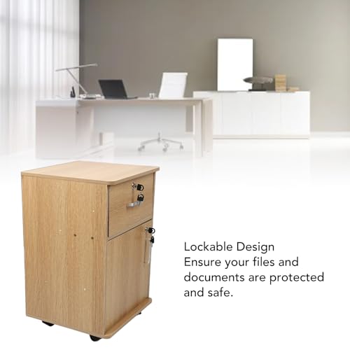 Rangement de bureau sous table pour télétravail organisé