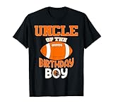 Uncle Of The Birthday Boy American Football Kid Party T-Shirt