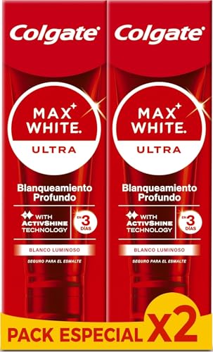 Colgate pasta za zube Max White Ultra Active Foam 2x75ml - Bjelji zubi za 3 dana