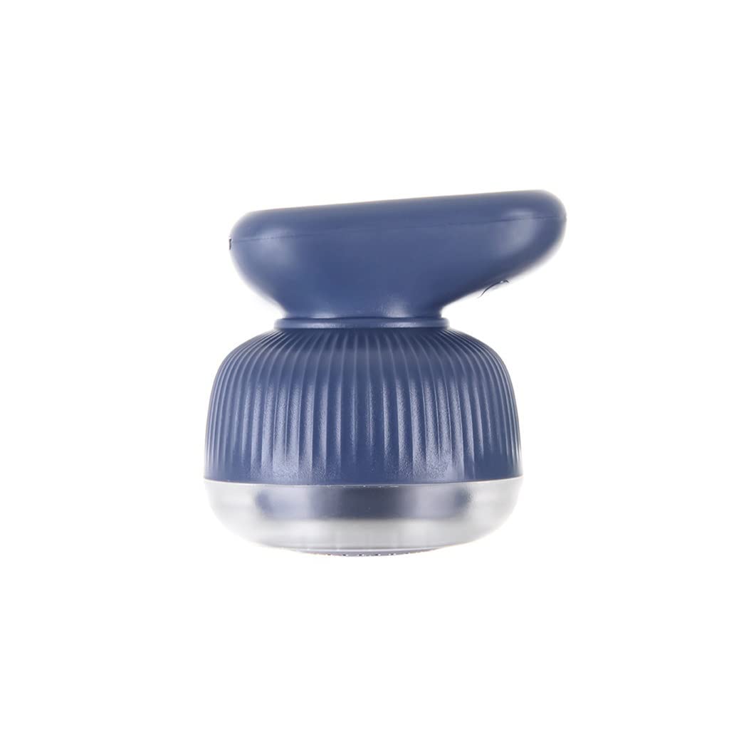 Éliminer les bouloches de pull avec le rasoir boules de cheveux portable bleu