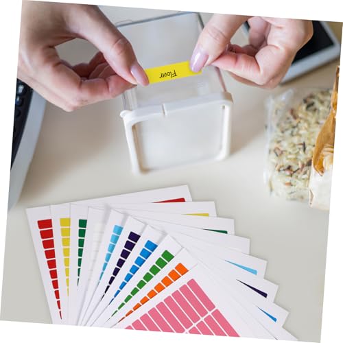 Étiquettes pour identification rapide de vos bacs de rangement