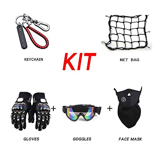 kinder motorhelm, kinder motorcross helm (bril, handschoenen, masker, handschoenen) Crosshelm met veiligheidsbril… - Image 4