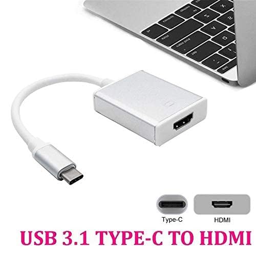 Image of USB C to HDMI Adapter, Aluminum Portable USB C Adapter, Supports 1080p 60Hz, 4K 30Hz (USB TYPE C TO HDMI ADAPTER)