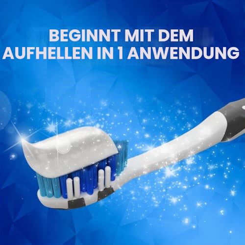 Crest 3D White Radiant Mint, Zahnpasta mit strahlendem Minzgeschmack, 107 g, 3 Stück – Ansicht 2