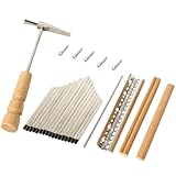 FUNOMOCYA Key Thumb Piano Accessries Kit Portable Kalimba Diy Parts Replacement Keys Set for Boys and Girls