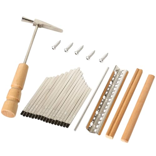 FUNOMOCYA Key Thumb Piano Accessries Kit Portable Kalimba Diy Parts Replacement Keys Set for Boys and Girls