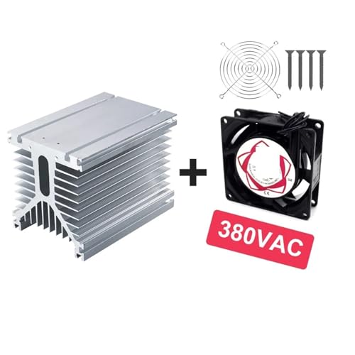 Disipador térmico Y-250 con ventilador para solucionar fallos en relés SSR 3