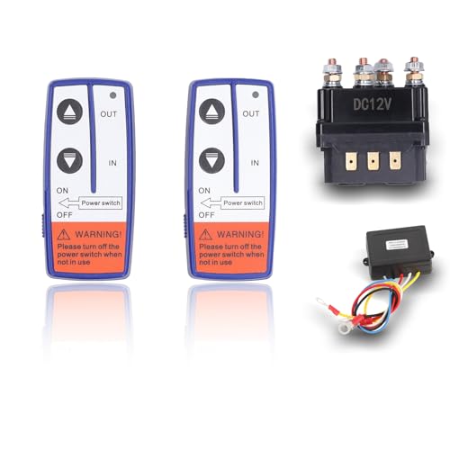 Kit de relé solenoide para cabrestante 12V 250A impermeable miniatura 1