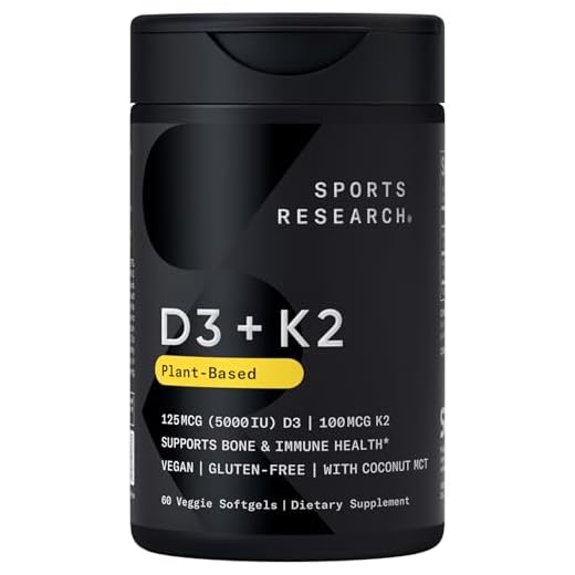 Vegan D3 and K2 with Coconut Oil