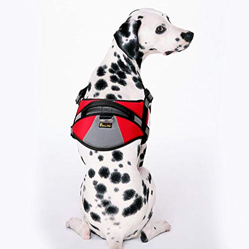 Plutus Pet Emotional Support Dog Vest, No Pull Dog Vest Harness With Easy Control Handle, Reflective Breathable Soft Padded And Adjustable, For Small Medium Large Dogs #TOP6