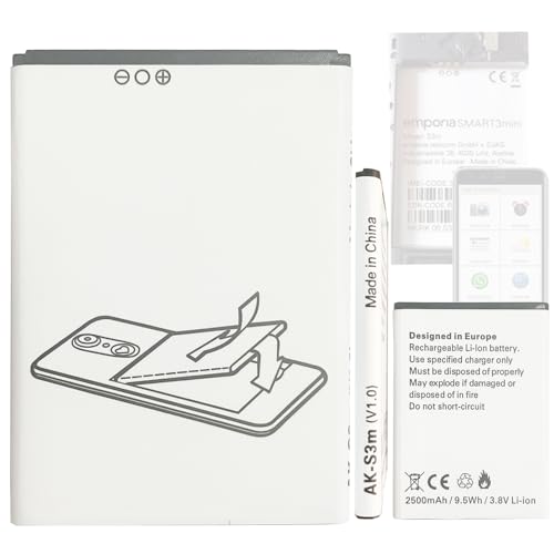 2 【Specifiche】 Capacità: 2500 mAh/9,88 Wh; Tensione: 3,8 V;