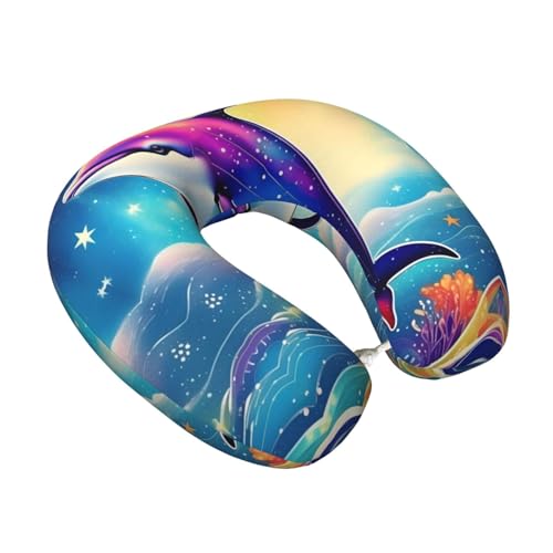 Almohada de viaje ergonómica de espuma viscoelástica miniatura 2