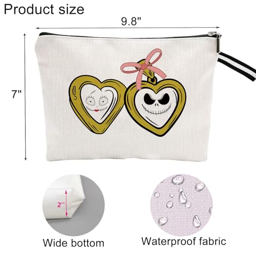 Wlwlgluck Borsa Per Il Trucco Ispirata Per Le Donne Borsa Cosmetica Carina Per Amici E Familiari Borsa Da Toilette Da Viaggio Borsa Cosmetica Portatile Borsa Per Trucco Impermeabile Per Regalo Di - 2