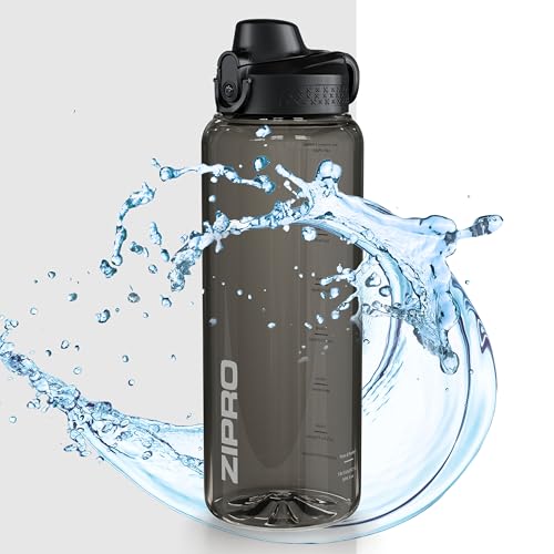 ZIPRO Water Bottle Tritan | Butelka na Wodę | 1,5 L | Bez BPA | Sitko na owoce lub zioła | Szczelna | Ergonomiczny uchwyt | Trwała i Lekka - Idealna na Sport i Podróże ​