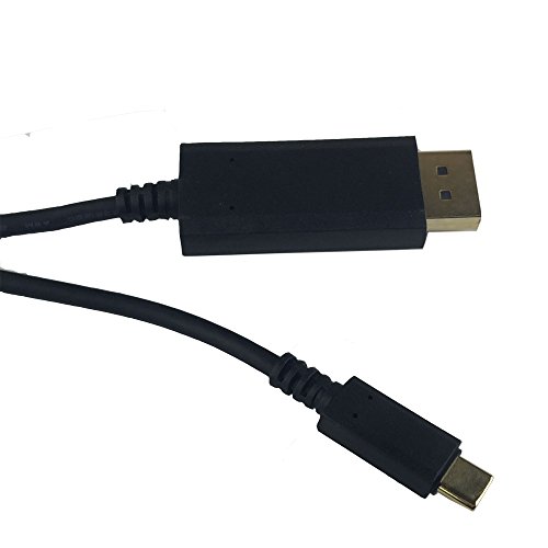 Cabo USB-C para Displayport USB 3.1 DP 1,8M 4K 60Hz UHD