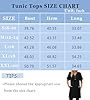 KISSMODA Womens V Neck Tunic Tops Short Sleeve Buttons Long Shirts Summer Casual Solid Color Tops C Black #4