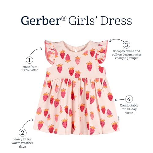 Image of Gerber Baby Girls Dress