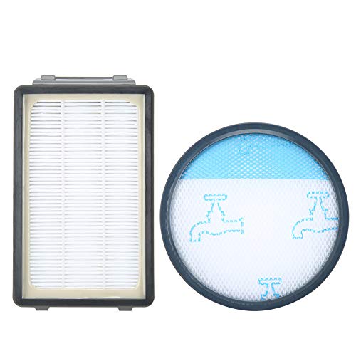 Vacuum Filter Replacement Kit, Foam & Felt Filter Kit Vacuum Cleaner Accessories Compatible Vacuum Filter Replacement for Rowenta RO3715 RO3759 RO3798