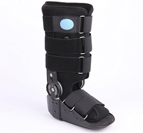 YK Care® Medical Charcot Walker Fracture Boot Achilles Tendon Ankle Leg Fracture Fixation Brace Boots to Protect Ankle with Fixed Orthotics Joint Fitted Brace Ankle Support Fixed Shoes