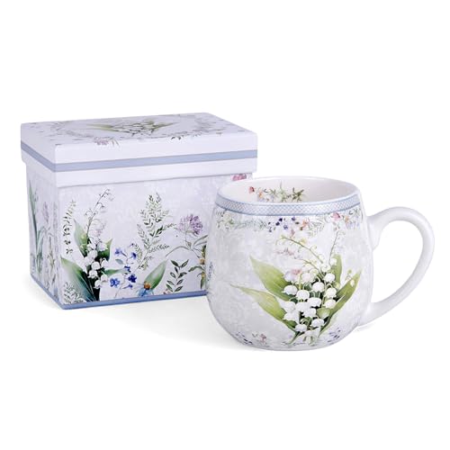 STP GOODS Lily Of The Valley Bone China Mug