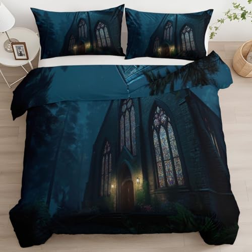 Estilo Gótico Funda Nordica Cama 90 Iglesia